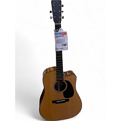 Used Carl Martin DC-18E Natural Acoustic Electric Guitar