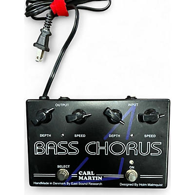 Used Carl Martin DUAL BASS CHORUS Effect Pedal