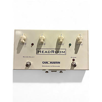 Used Carl Martin Headroom Reverb Effect Pedal