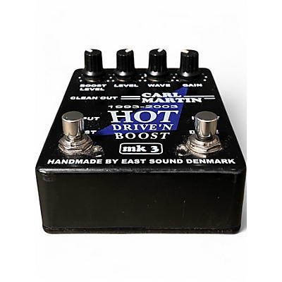 Used Carl Martin Hot Drive 'N Boost Effect Pedal