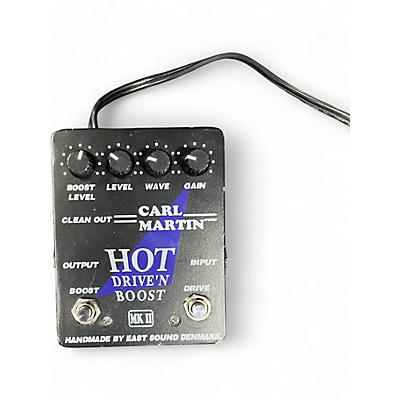 Used Carl Martin Hot Drive 'N Boost MKII Effect Pedal