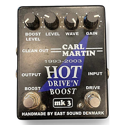 Used Carl Martin Hot Drive 'N Boost MKIII Effect Pedal