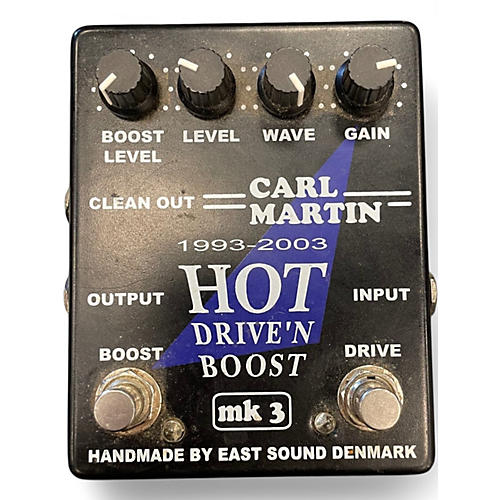 Used Carl Martin Hot Drive 'N Boost MKIII Effect Pedal