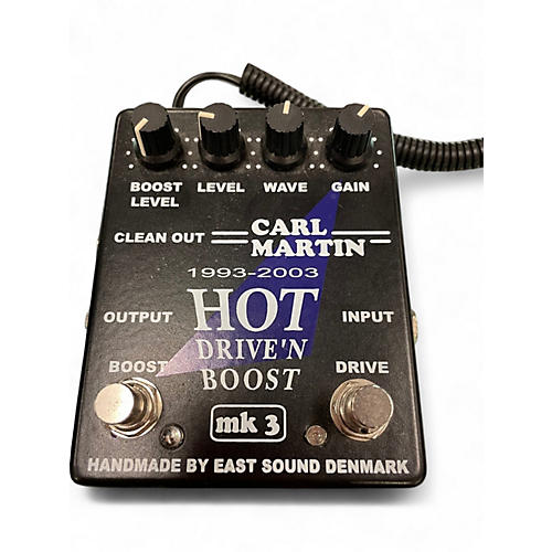 Used Carl Martin Hot Drive 'N Boost MKIII Effect Pedal