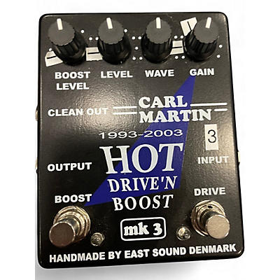 Used Carl Martin Hot Drive 'N Boost MKIII Effect Pedal