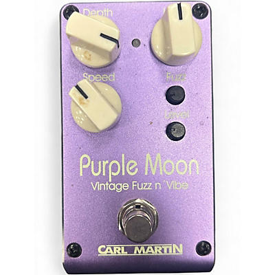 Used Carl Martin Purple Moon Vintage Fuzz n ‘vibe Effect Pedal