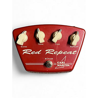 Used Carl Martin Red Repeat Delay Effect Pedal