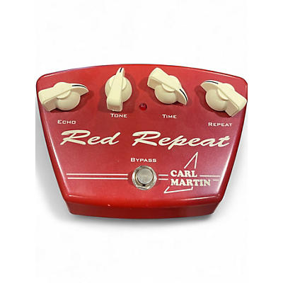 Used Carl Martin Red Repeat Delay Version II Effect Pedal