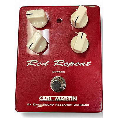 Used Carl Martin red repeat Effect Pedal