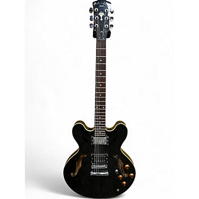 Used Carlo Robelli 335 style Black Hollow Body Electric Guitar