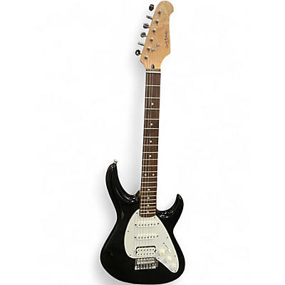 Used Carlo Robelli DOUBLE CUT Black Solid Body Electric Guitar