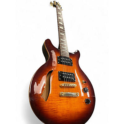 Used Carlo Robelli HB1 2 Color Sunburst Hollow Body Electric Guitar