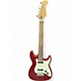 Used Carlo Robelli SS STYLE Chrome Red Solid Body Electric Guitar Chrome Red