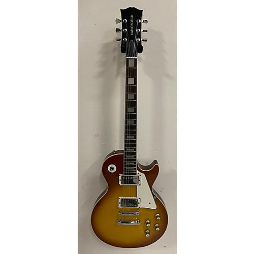 Carlo Robelli Used Carlo Robelli Single Cut Cherry Sunburst Solid Body Electric Guitar Cherry Sunburst