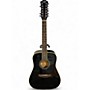 Used Carlo Robelli W4102 12B Black 12 String Acoustic Guitar Black