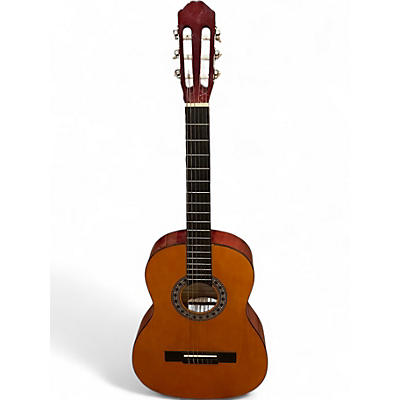 Used Carlo Robelli c-941n 3/4 Antique Natural Flamenco Guitar