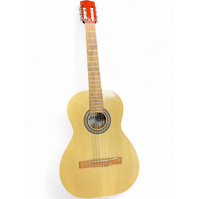 Used Carlos 228 Natural Classical Acoustic Guitar