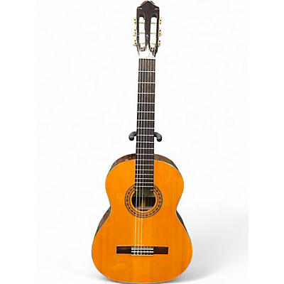 Used Carlos 236 Natural Classical Acoustic Electric Guitar