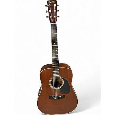 Used Carlos M28 Brown Acoustic Guitar