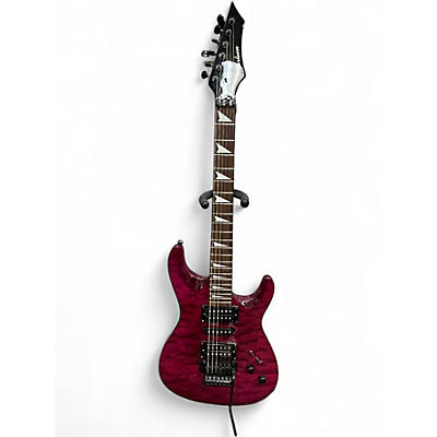 Used Carlson PG70 MAGENTA Solid Body Electric Guitar