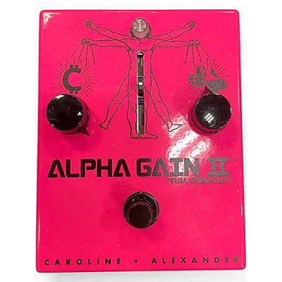 Used Caroline ALPHA GAIN II Effect Pedal