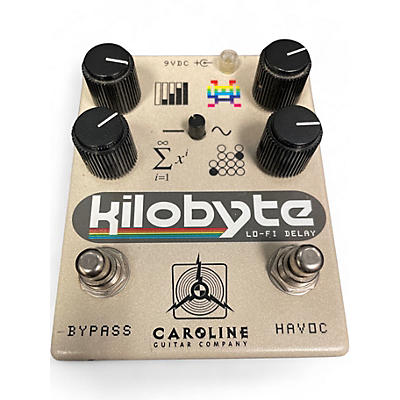 Used Caroline Guitar Company KILOBYTE LO-FI DELAY Effect Pedal