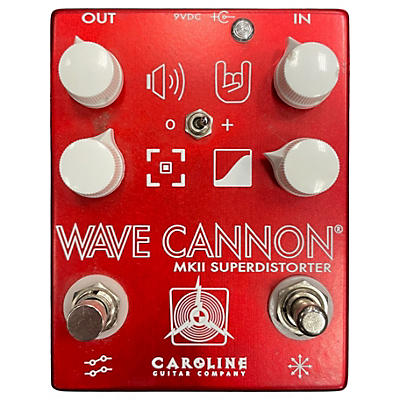 Used Caroline Guitar Company WAVE CANNON MKII SUPERDISTORTER Effect Pedal
