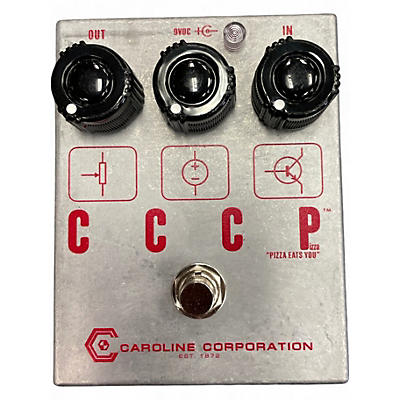 Used Caroline  White Pizza CCCP Soviet Russian Muff Effect Pedal