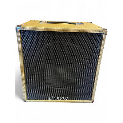 Used Carvin 1X12" Tweed Cabinet Guitar Cabinet