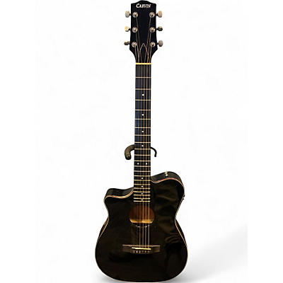 Used Carvin AC375 Black Acoustic Electric Guitar