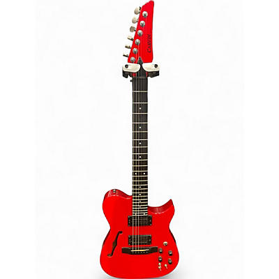 Used Carvin AE185 Hot Rod Red Acoustic Electric Guitar