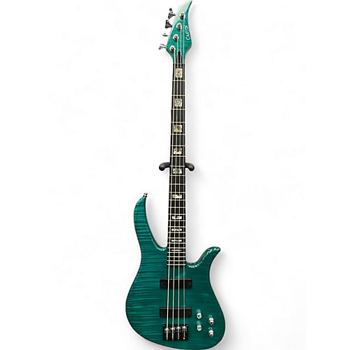 Used Carvin BB24 Brian Bromberg Forest Green Electric Bass Guitar Forest Green