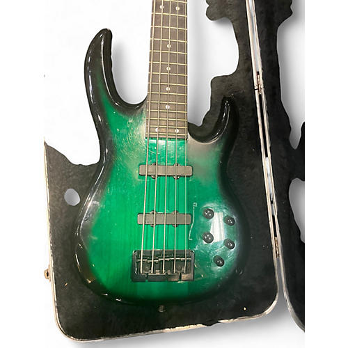 Used Carvin BK5 Green Electric Bass Guitar Green
