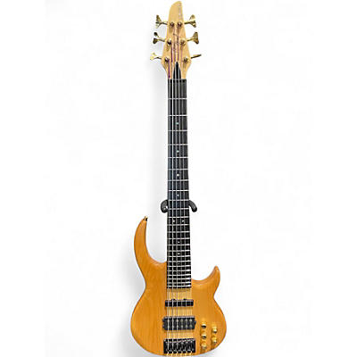 Used Carvin Bunny Brunel Signature Natural Electric Bass Guitar