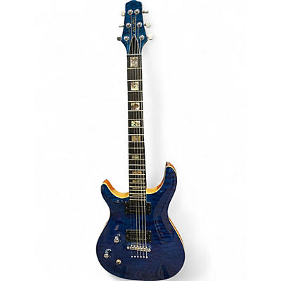 Used Carvin CT6 Blue Solid Body Electric Guitar