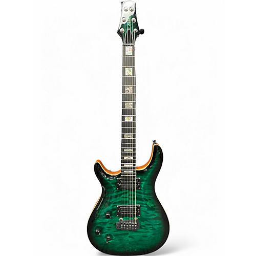 Used Carvin CT6M Trans Green Electric Guitar Trans Green