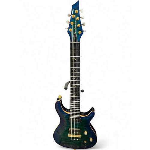 Used Carvin CT7M Dragon Burst Solid Body Electric Guitar Dragon Burst