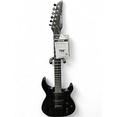 Used Carvin DC127 Black Solid Body Electric Guitar