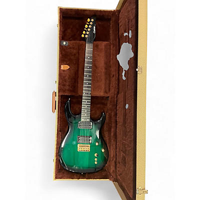Used Carvin DC127 Emerald Green  Solid Body Electric Guitar