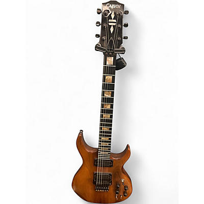 Used Carvin DC200 Koa Natural Solid Body Electric Guitar
