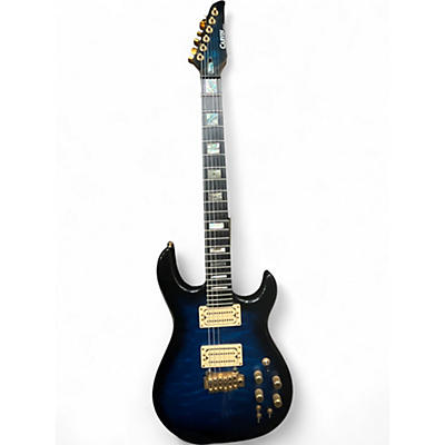 Used Carvin DC400 Blue Burst Solid Body Electric Guitar
