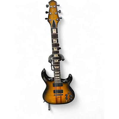 Used Carvin DC400 TIGER BURST Solid Body Electric Guitar
