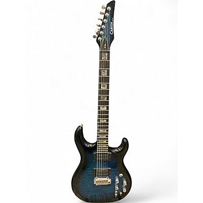 Used Carvin DC400 TRANS BLUE Solid Body Electric Guitar