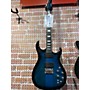 Used Carvin Used Carvin DC400 Trans Blue Solid Body Electric Guitar Trans Blue