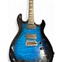 Used Carvin DC400T Sapphire Blue Trans Solid Body Electric Guitar Sapphire Blue Trans