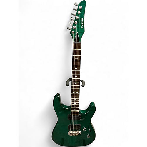 Used Carvin DC600 Trans Green Solid Body Electric Guitar Trans Green