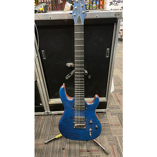 Carvin Used Carvin DC727 Sapphire Blue Trans Solid Body Electric Guitar Sapphire Blue Trans