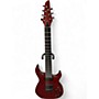 Used Carvin DC727 Trans Red Solid Body Electric Guitar Trans Red