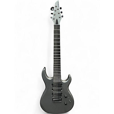Used Carvin DC747 Gunmetal Gray Solid Body Electric Guitar