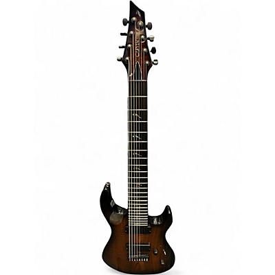 Used Carvin DC800 TRANS AMBER Solid Body Electric Guitar